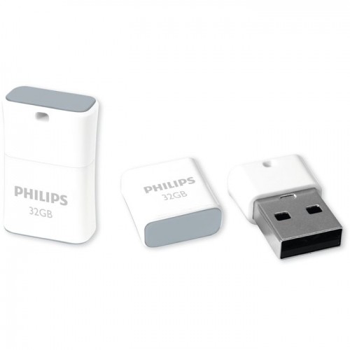 Philips USB 2.0 Flash Drive Pico Edition (pelēka) 32GB image 1