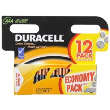 Duracell MN 2400 Basic AAA (LR03) Блистерная упаковка 12шт.