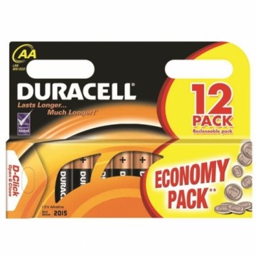 Duracell MN 1500 Basic AA (LR6)  Блистерная упаковка 12шт.