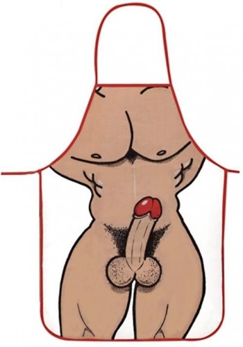 OV фартук с рисунком мужского тела [  ] image 1