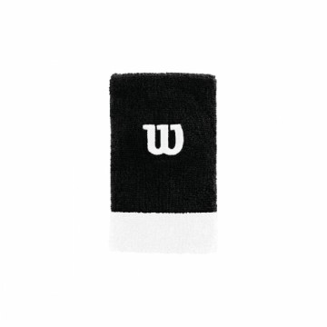 Wilson EXTRA WIDE W WRISTBAND Bk/Wh/Wh OSFA