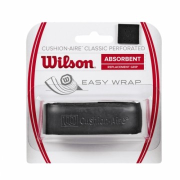 WILSON CUSHION – AIRE CLASSIC PERFORATED GRIPS melns