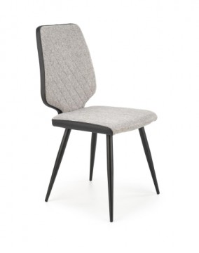 Halmar K424 chair color: grey/black