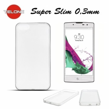 Telone Ultra Slim 0.3mm Back Case LG G4c Mini super plāns telefona apvalks Caurspīdīgs