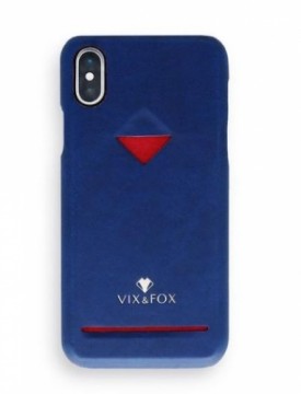 VixFox Card Slot Back Shell for Iphone X/XS navy blue