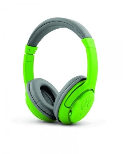 Esperanza Libero Headset Head-band Bluetooth Green, Grey image 1