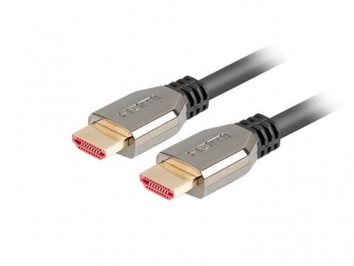 Lanberg CA-HDMI-30CU-0010-BK cable HDMI 1m HDMI Typu A (Standard) 8K  60Hz image 2