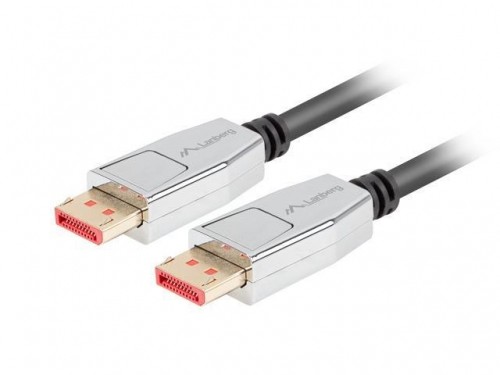 Lanberg CA-DPDP-20CU-0018-BK DisplayPort cable 20 PIN V1.4 1.8m 8K image 2