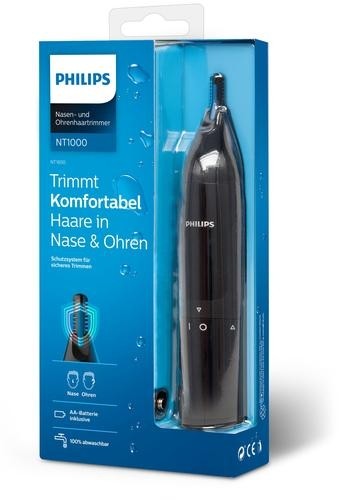 Philips Norelco NOSETRIMMER Series 1000 NT1650/16 hair trimmers/clipper Black image 2