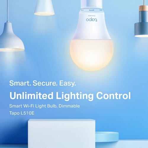 Tp-link Tapo L510E Smart bulb 8.7 W White Wi-Fi image 2