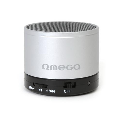 Omega Platinet OG47S portable speaker Mono portable speaker Black, Silver 3 W image 1