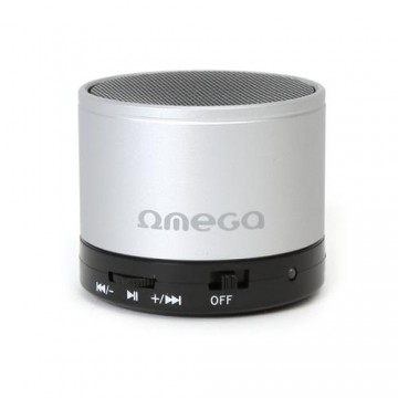 Omega Platinet OG47S portable speaker Mono portable speaker Black, Silver 3 W