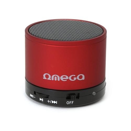 Omega Platinet OG47R portable speaker Mono portable speaker Black, Red 3 W image 1