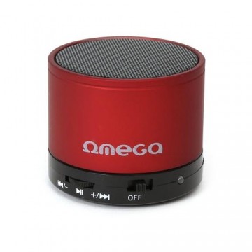Omega Platinet OG47R portable speaker Mono portable speaker Black, Red 3 W