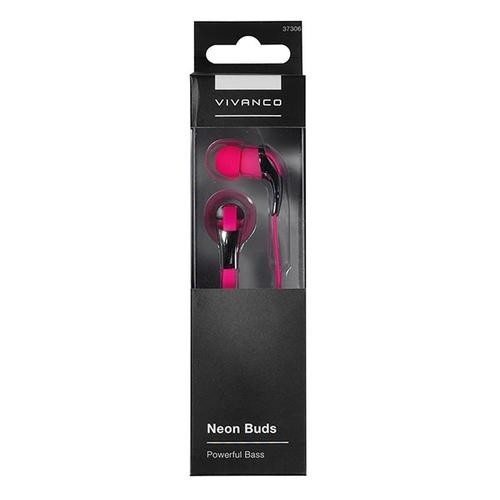 Vivanco Neon Buds Headphones In-ear 3.5 mm connector Metallic, Pink image 2