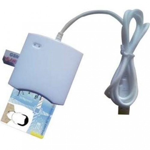 Transcend SMART CARD READER USB PC/SC N68 White image 1