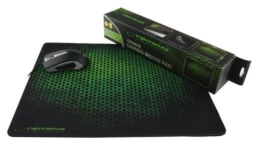 Esperanza EA146G mouse pad Black, Green image 1