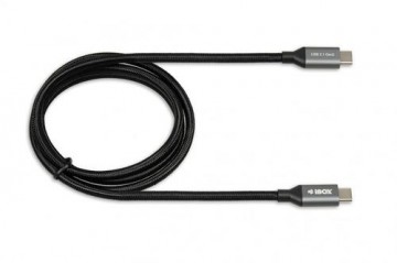 iBox IKUMTC31G2 USB cable 1 m USB 3.2 Gen 2 (3.1 Gen 2) USB C Black