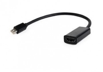Gembird A-MDPM-HDMIF-02 cable gender changer Mini Displayport HDMI Black