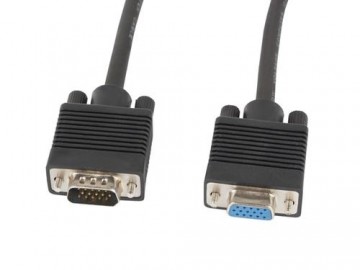 Lanberg CA-VGAC-10CC-0018-B+ VGA cable 1.8 m VGA (D-Sub) Black
