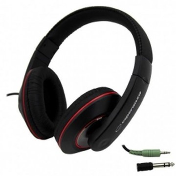 Esperanza EH121 headphones/headset In-ear 3.5 mm connector Black