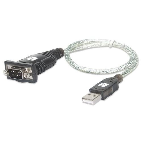 Techly USB to Serial Adapter Converter in Blister IDATA USB-SER-2T image 1
