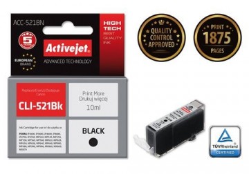 Activejet ink for Canon CLI-521Bk