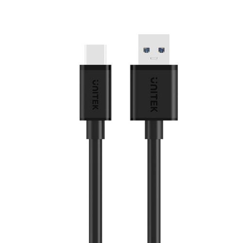 UNITEK Y-C474BK USB cable 1 m USB 3.2 Gen 1 (3.1 Gen 1) USB A USB C Black image 2