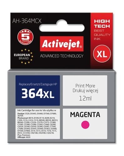 Activejet ink for Hewlett Packard No.364XL CB324EE image 2