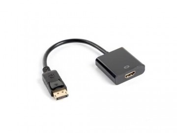 Lanberg AD-0009-BK cable gender changer Displayport HDMI Black