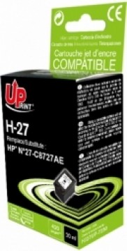 Tintes kārtridžs UPrint HP 27 Black