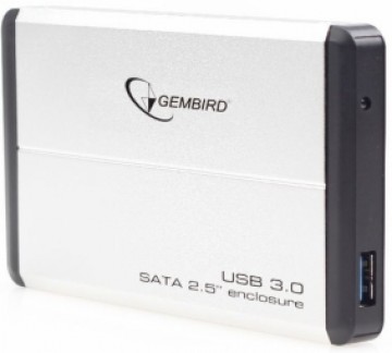 Kastīte cietajam diskam Gembird 2,5" HDD SATA USB 3.0