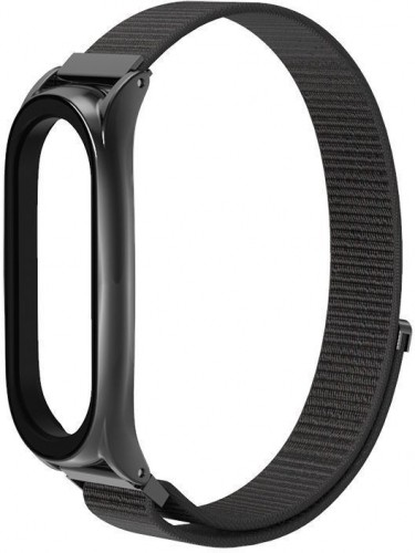 Tech-Protect watch strap Nylon Xiaomi Mi Band 5/6, black image 2