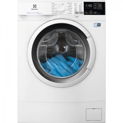 Electrolux šaurā veļas mazg.mašīna (front.ielāde), 6 kg, balta - EW6SN406WI image 1