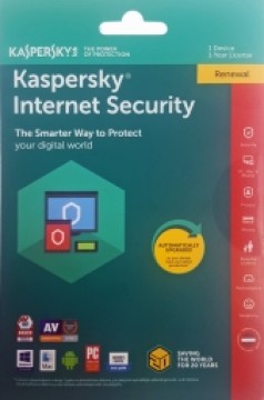 Kaspersky Internet Security Pamata licence 1 gads 1 datoram