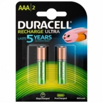 Duracell HR03 AAA Batteries - 2 Pack