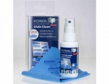 Tīrīšanas komplekts Ronol Duo-Clean TFT/LCD 50ml