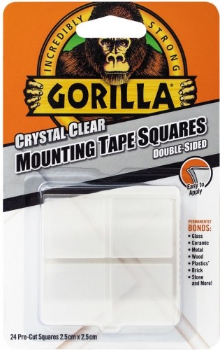 Gorilla tape Mounting Tape Squares 24pcs image 1