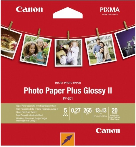 Canon fotopapīrs PP-201 13x13 glancēts 265g 20 lapas image 1