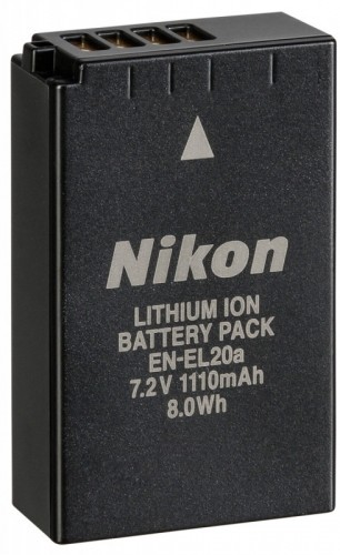 Nikon battery EN-EL20a image 1
