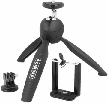 Caruba tripod Orbit15 + Phone & GoPro adapter