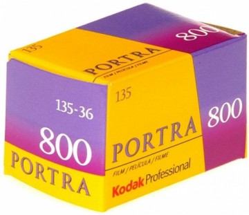 Kodak filmiņa Portra 800/36