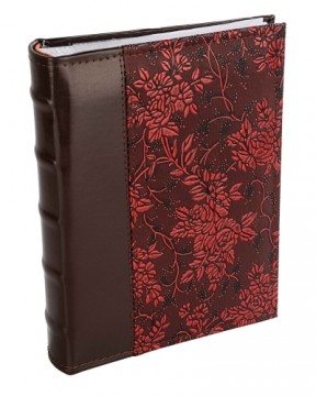 Victoria Collection Albums B 10x15/200M Flower-2, red