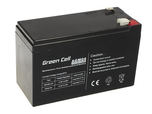 Green Cell AGM04 UPS battery Sealed Lead Acid (VRLA) 12 V 7 Ah image 1