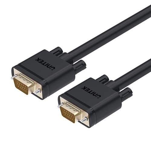 UNITEK Y-C504G VGA cable 3 m VGA (D-Sub) Black image 1