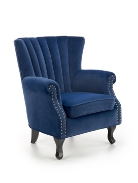 Halmar TITAN chair color: dark blue