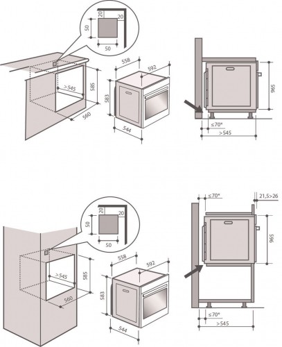 Built-in oven with steam  De Dietrich DOR7586A image 5