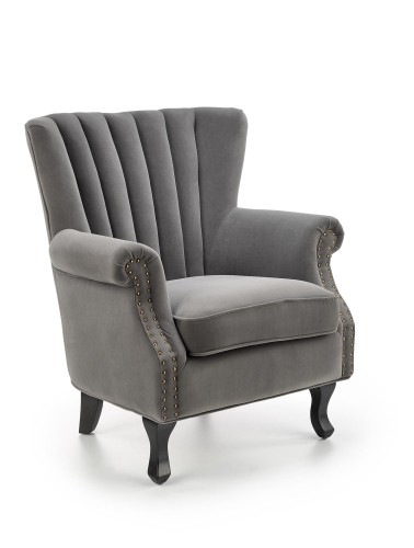 Halmar TITAN chair color: grey image 1
