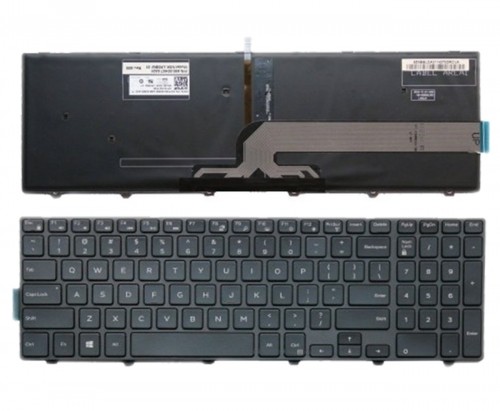 Keyboard Keyboard DELL Inspiron 5558 with backlight (US) image 1