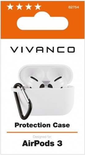 Vivanco protection case AirPods 3, white image 2